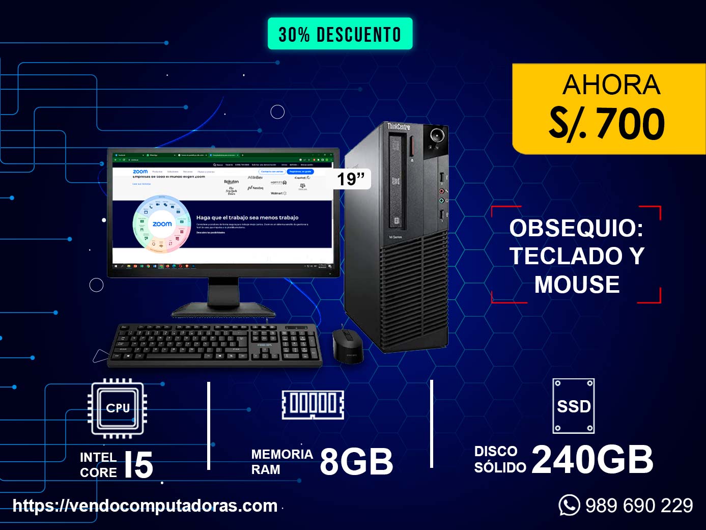  CORE I5 EN OFERTA PC COMPLETA 